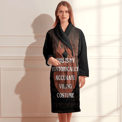 Bathrobe Viking Costume Halloween Bath Robe