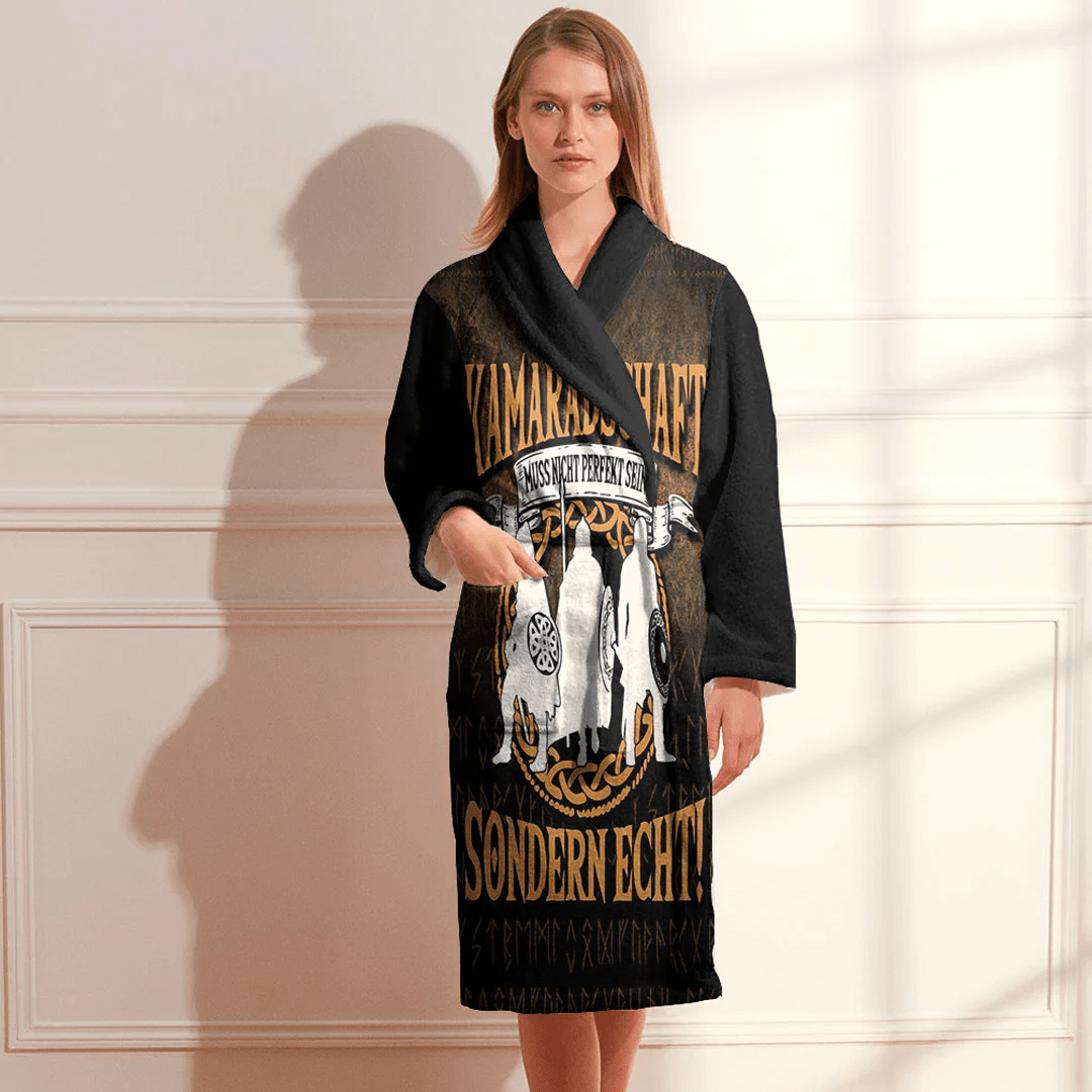 Bathrobe Viking Friendship' Perfect And Real Bath Robe
