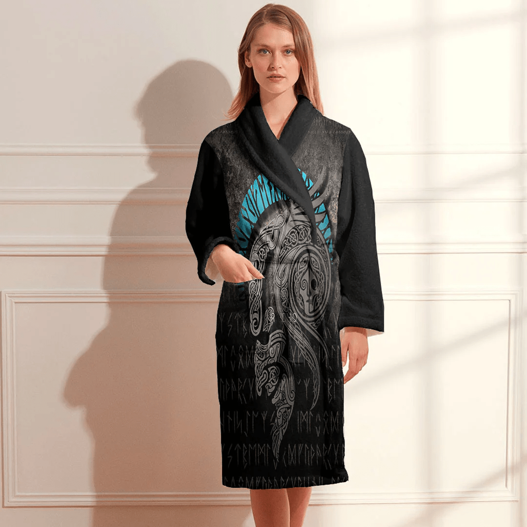 Bathrobe Vikings Loki Bath Robe