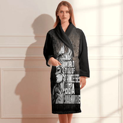 Bathrobe Viking In A World Full Of Princesses Be A Valkyrie Bath Robe