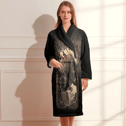 Bathrobe Viking Wild Boar Bath Robe