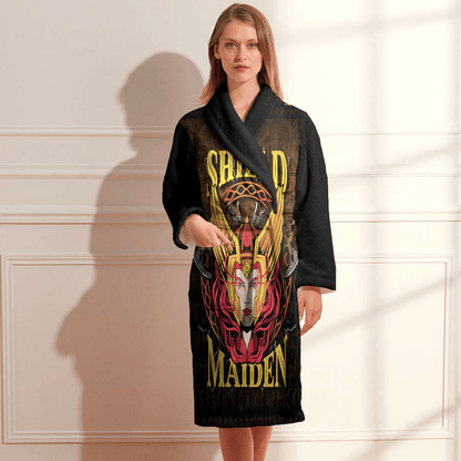 Bathrobe Vikings Shieldmaiden Bath Robe