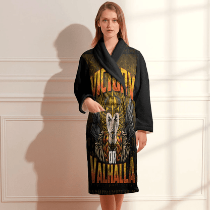 Bathrobe Victory Or Valhalla Bath Robe
