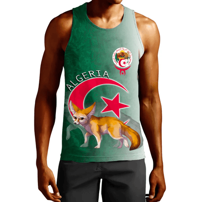 Clothing Algeria Fennec Fox Tank Top