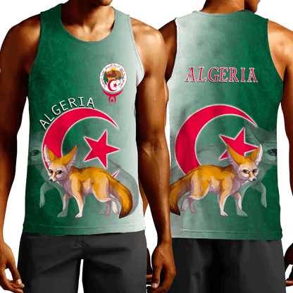 Clothing Algeria Fennec Fox Tank Top