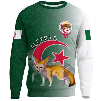 Clothing Algeria Fennec Fox Sweatshirts