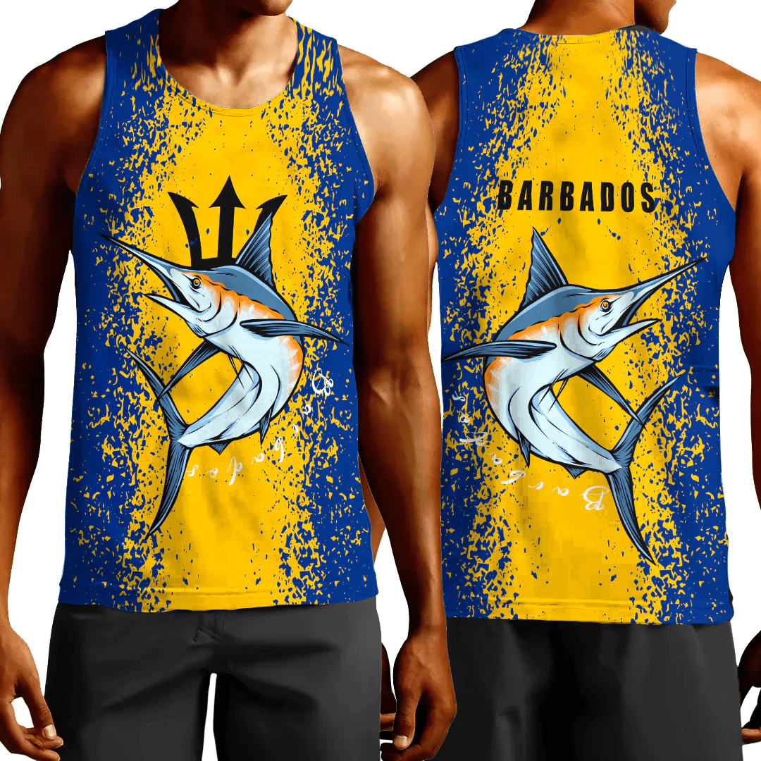 Clothing Barbados Blue Marlin Tank Top