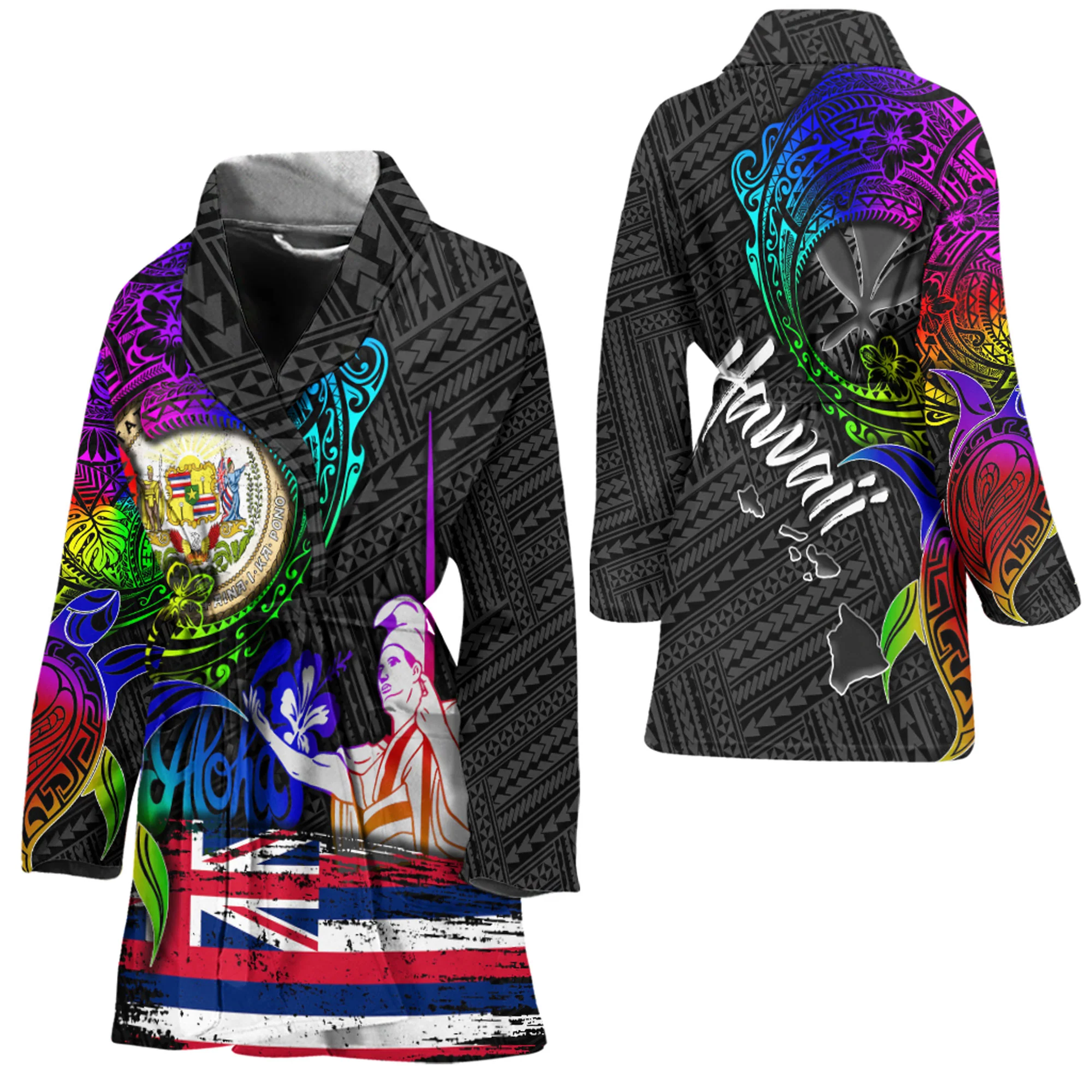 Haiti Special Grunge Flag Pullover Hoodie