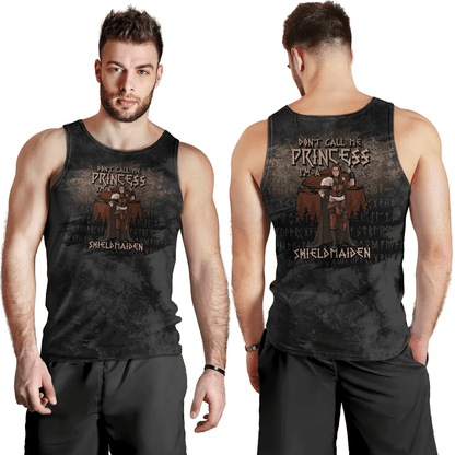 Clothing Dont't Call Me Princess I'm A Shieldmaiden Tank Top