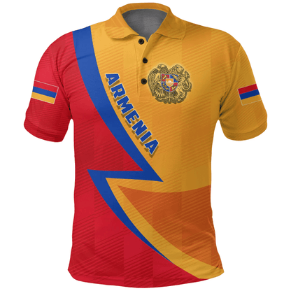 Clothing Custom Armenia Sport Football Polo Shirt