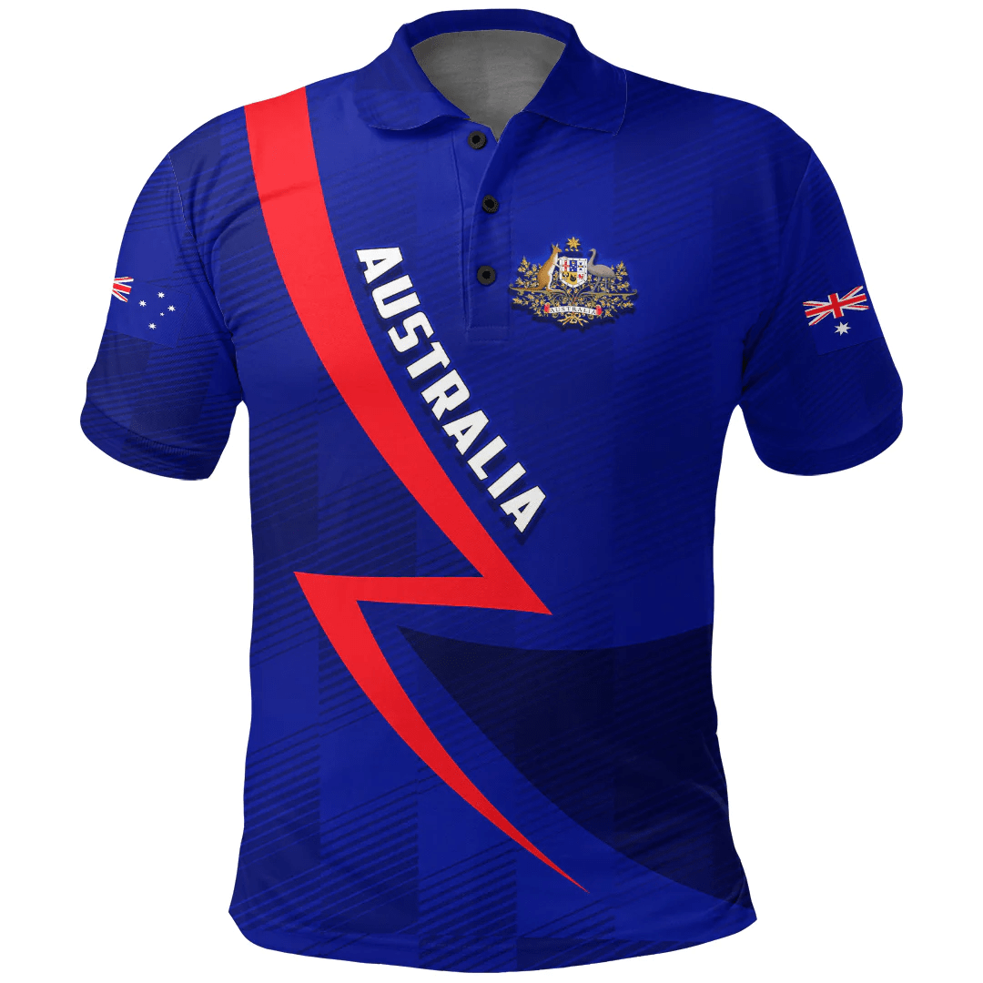 Clothing Custom Australia Sport Football Polo Shirt