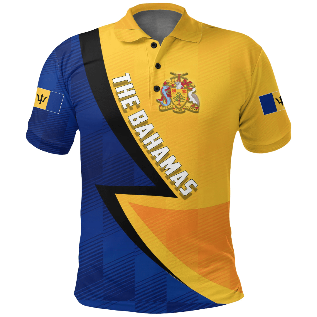 Clothing Custom Barbados Sport Football Polo Shirt
