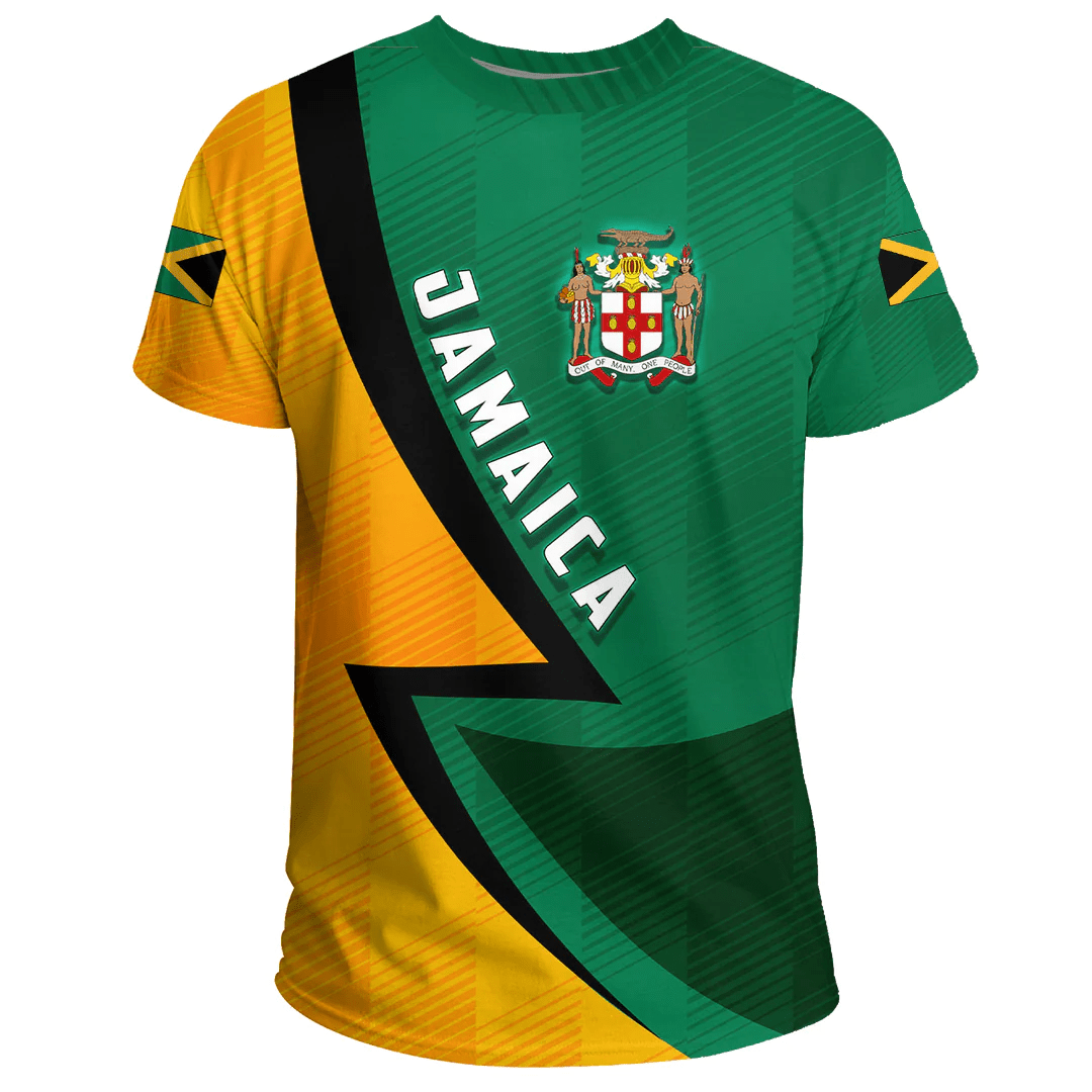 Clothing Custom Jamaica Sport Football T Shirt