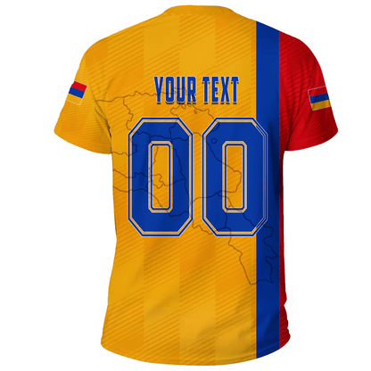 Clothing Custom Armenia Sport Football T Shirt