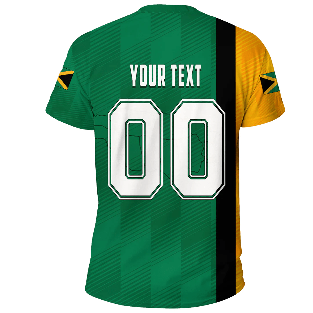 Clothing Custom Jamaica Sport Football T Shirt