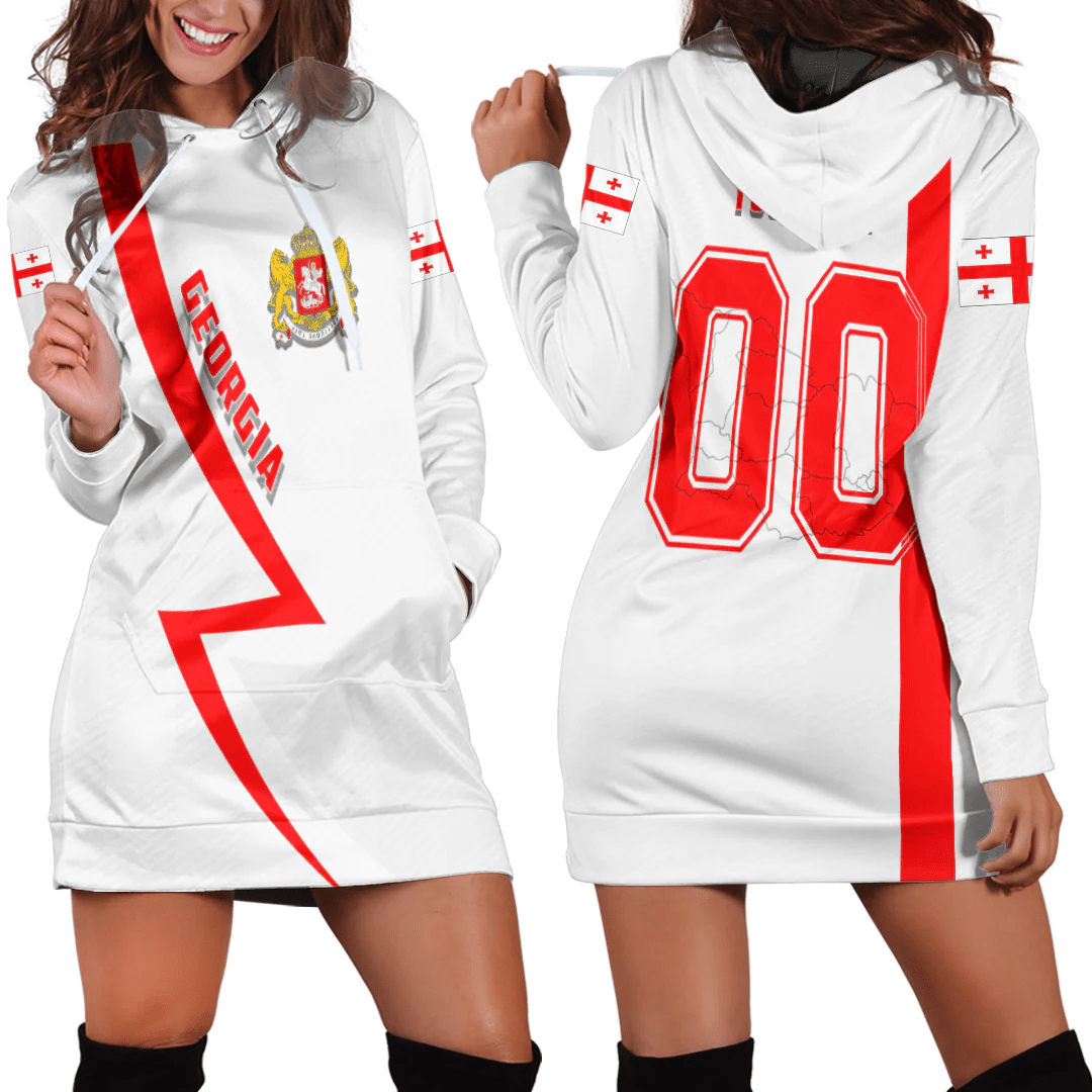 Clothing Custom Georgia Sport Football Hoodie Dress
