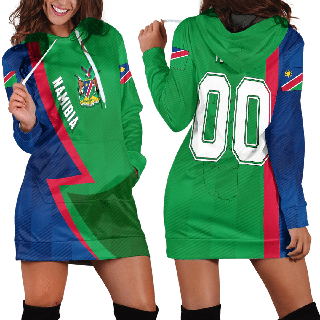 Clothing Custom Namibia Sport Football Hoodie Dress