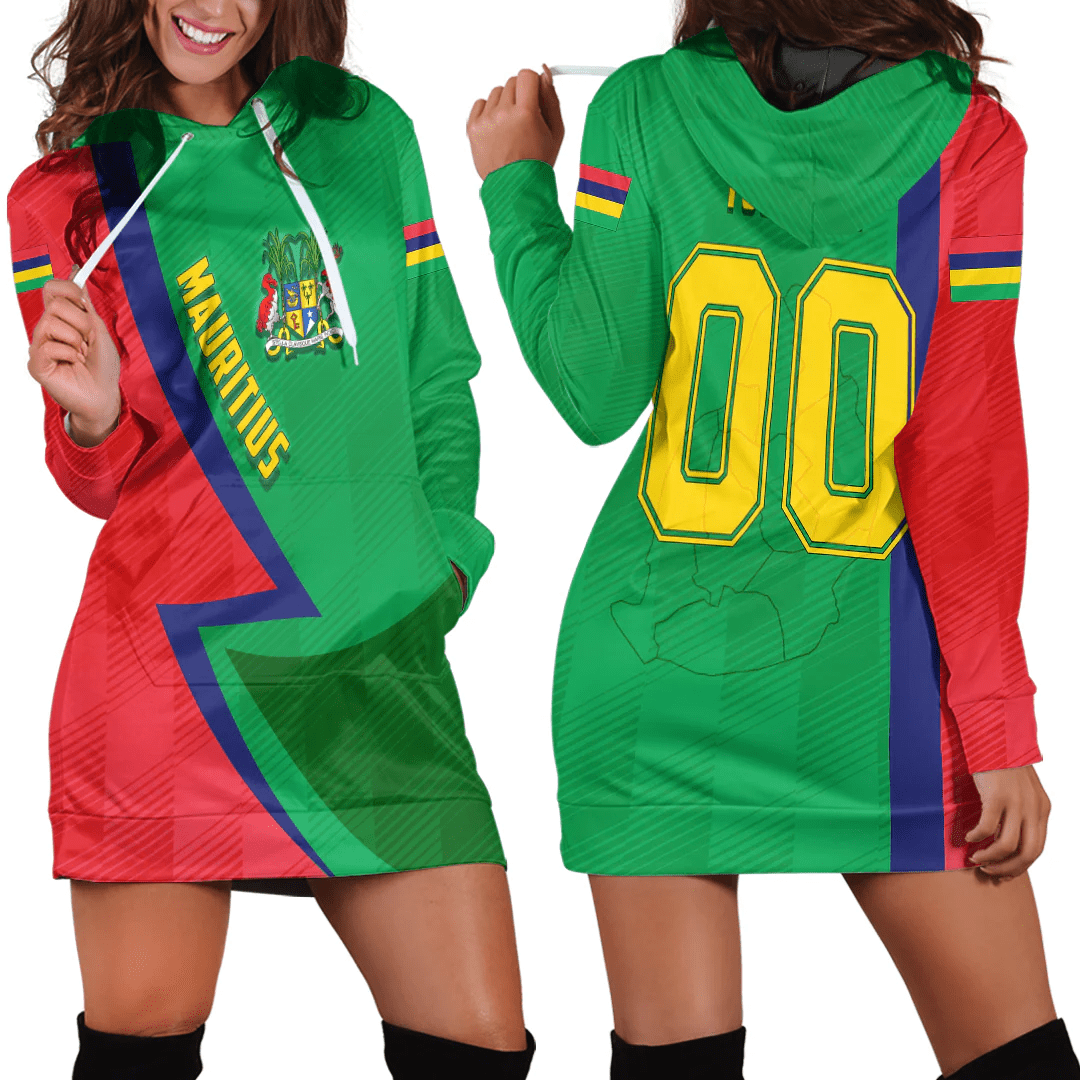 Clothing Custom Mauritius Sport Football Hoodie Dress