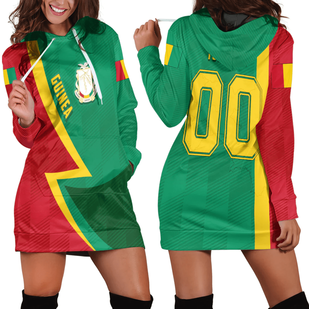 Clothing Custom Guinea Sport Football Hoodie Dress