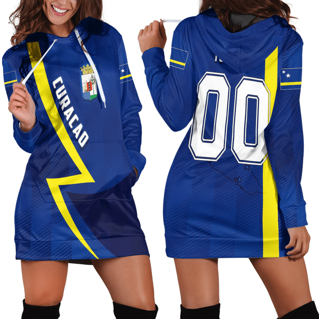Clothing Custom Curacao Sport Football Hoodie Dress