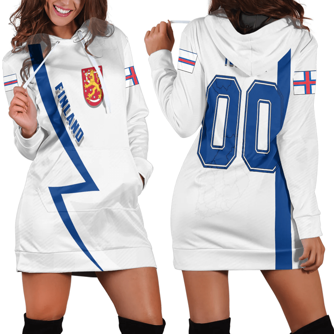 Clothing Custom Finland Sport Football Hoodie Dress