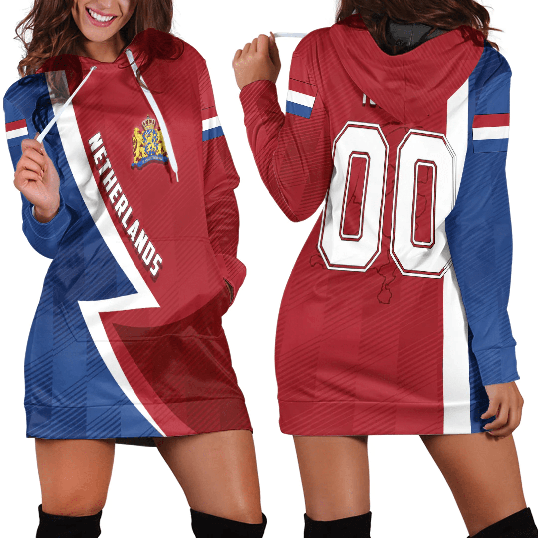 Clothing Custom Netherlands Sport Football Hoodie Dress