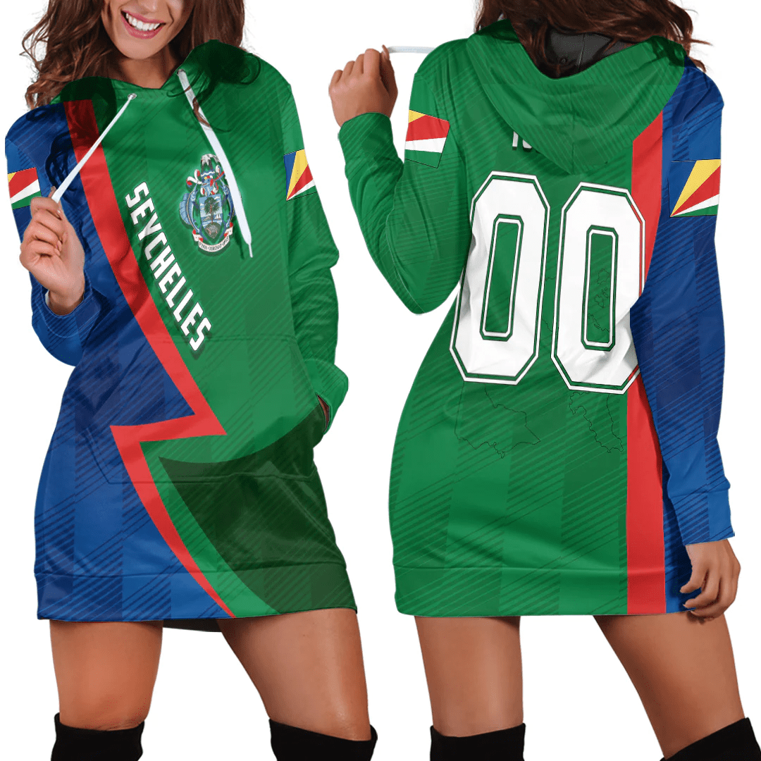 Clothing Custom Seychelles Sport Football Hoodie Dress