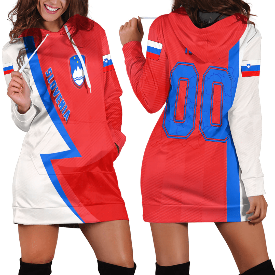 Clothing Custom Slovenia Sport Football Hoodie Dress