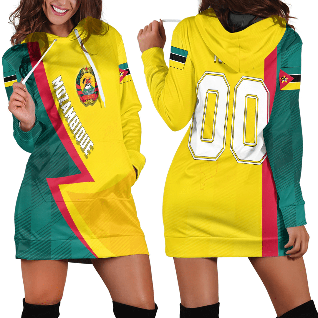 Clothing Custom Mozambique Sport Football Hoodie Dress