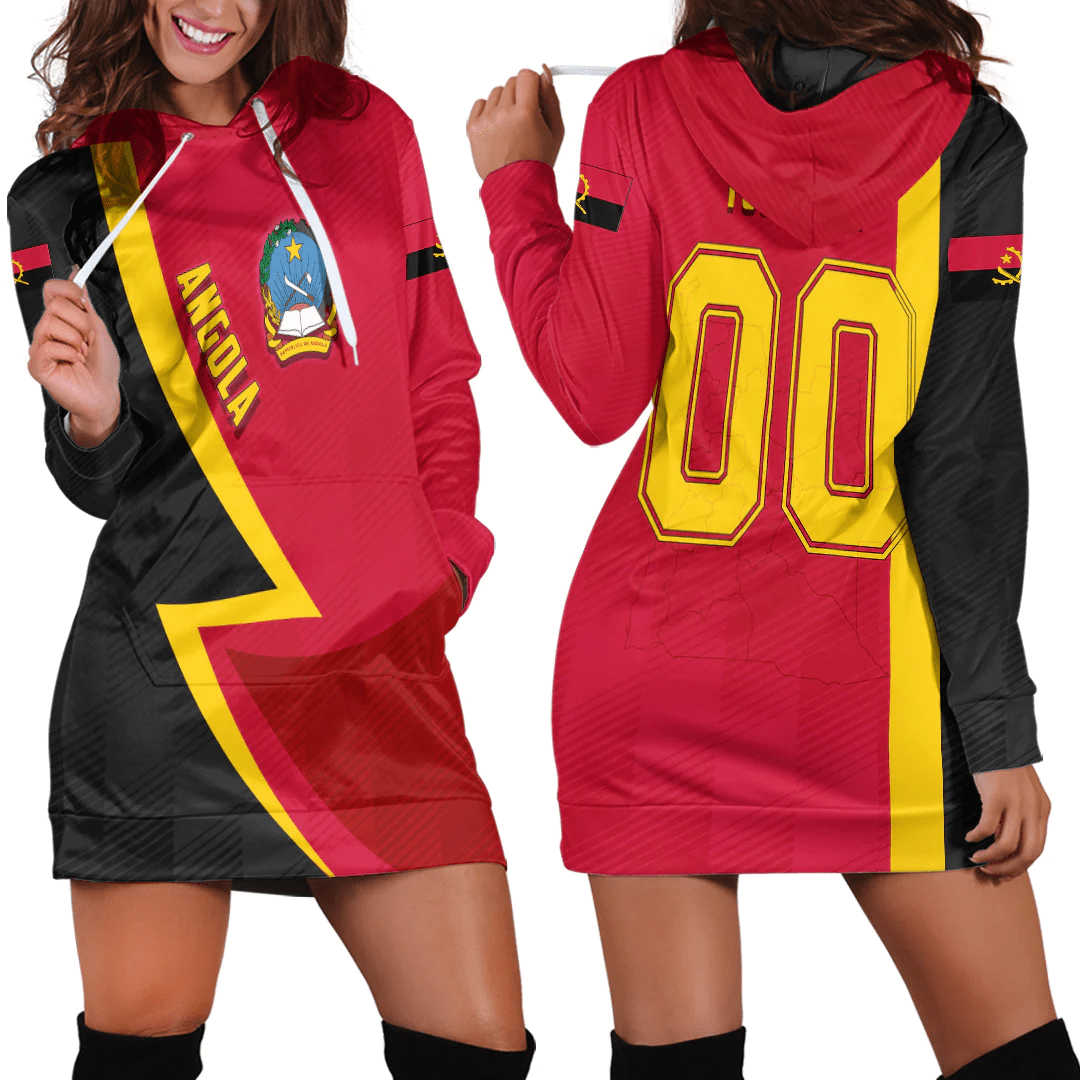 Clothing Custom Angola Sport Football Hoodie Dress