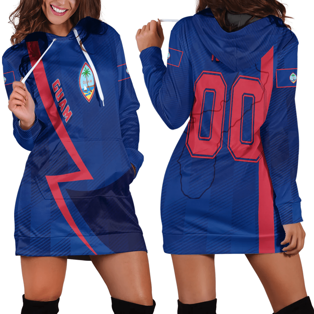 Clothing Custom Guam Sport Football Hoodie Dress