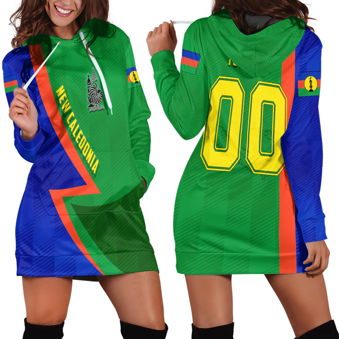 Clothing Custom New Caledonia Sport Football Hoodie Dress