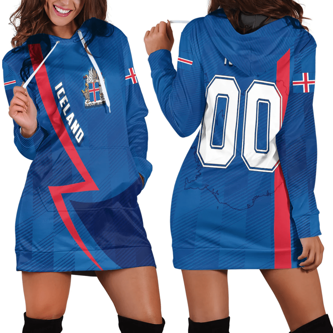 Clothing Custom Iceland Sport Football Hoodie Dress