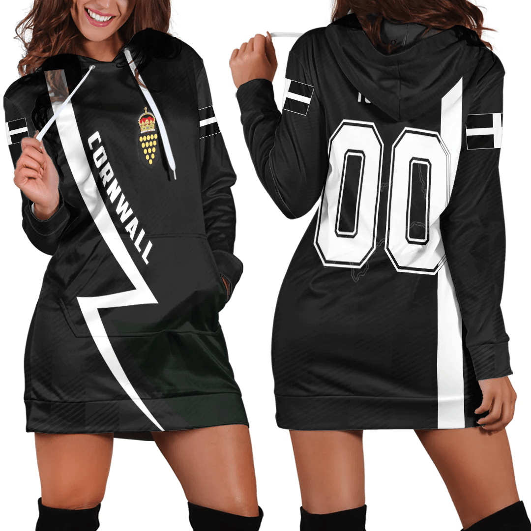 Clothing Custom Cornwall Sport Football Hoodie Dress