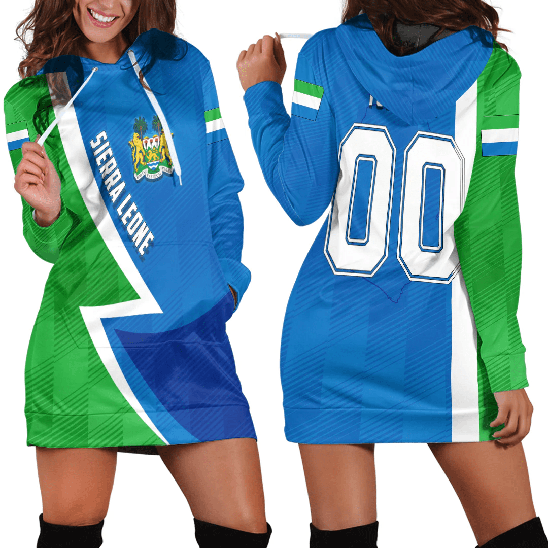 Clothing Custom Sierra Sport Football Hoodie Dress