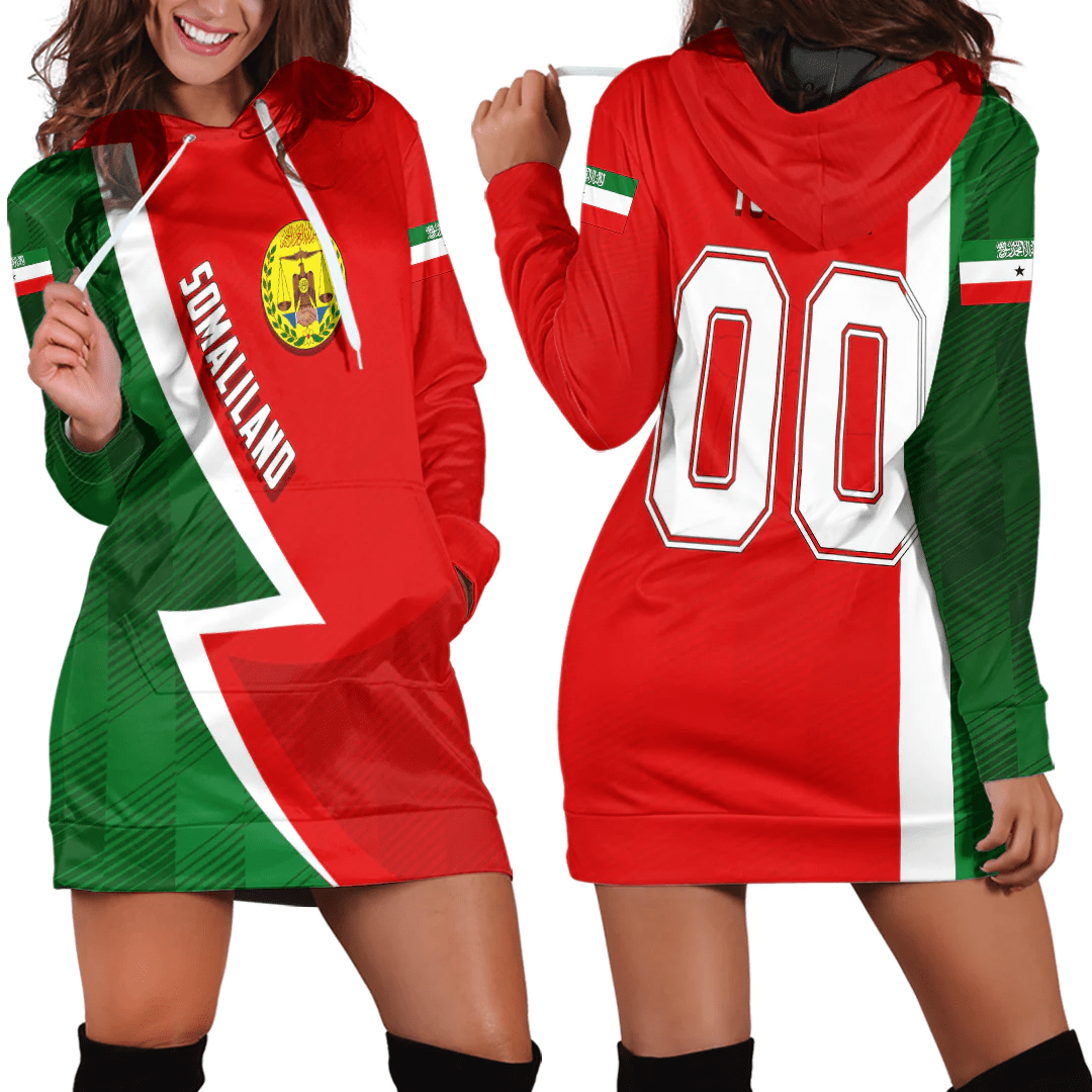 Clothing Custom Somaliland Sport Football Hoodie Dress
