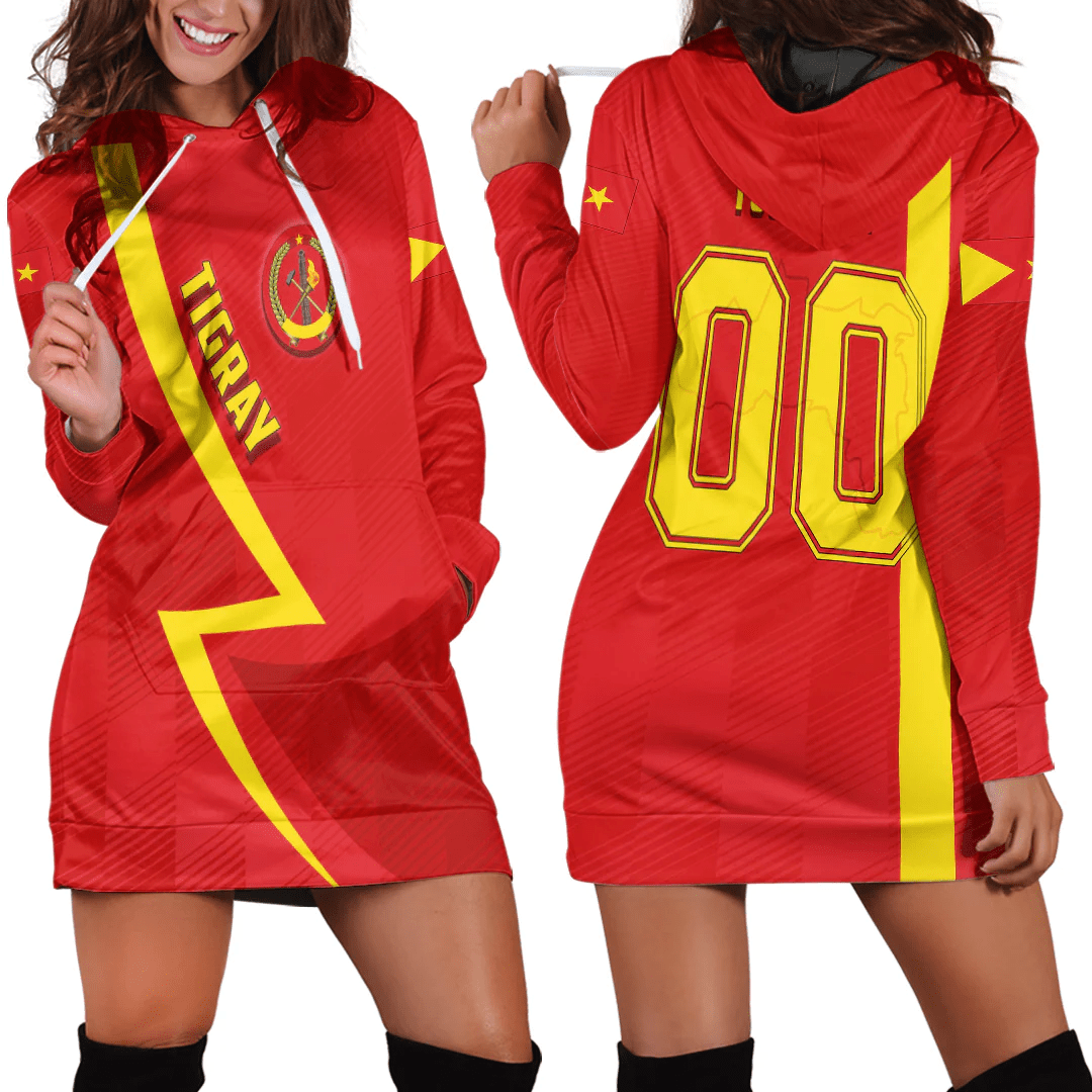 Clothing Custom Tigray Sport Football Hoodie Dress