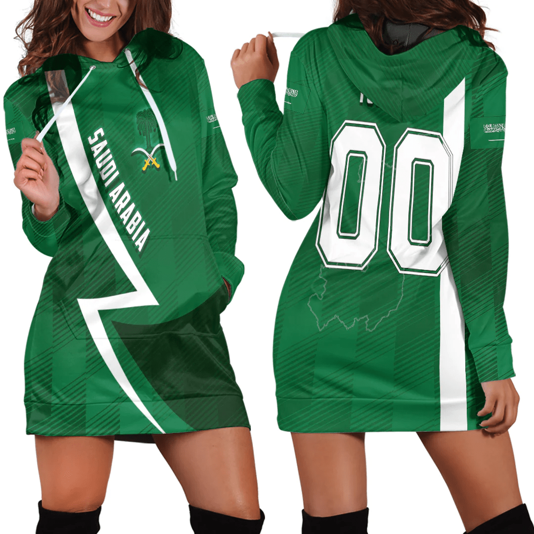 Clothing Custom Saudi Arabia Sport Football Hoodie Dress