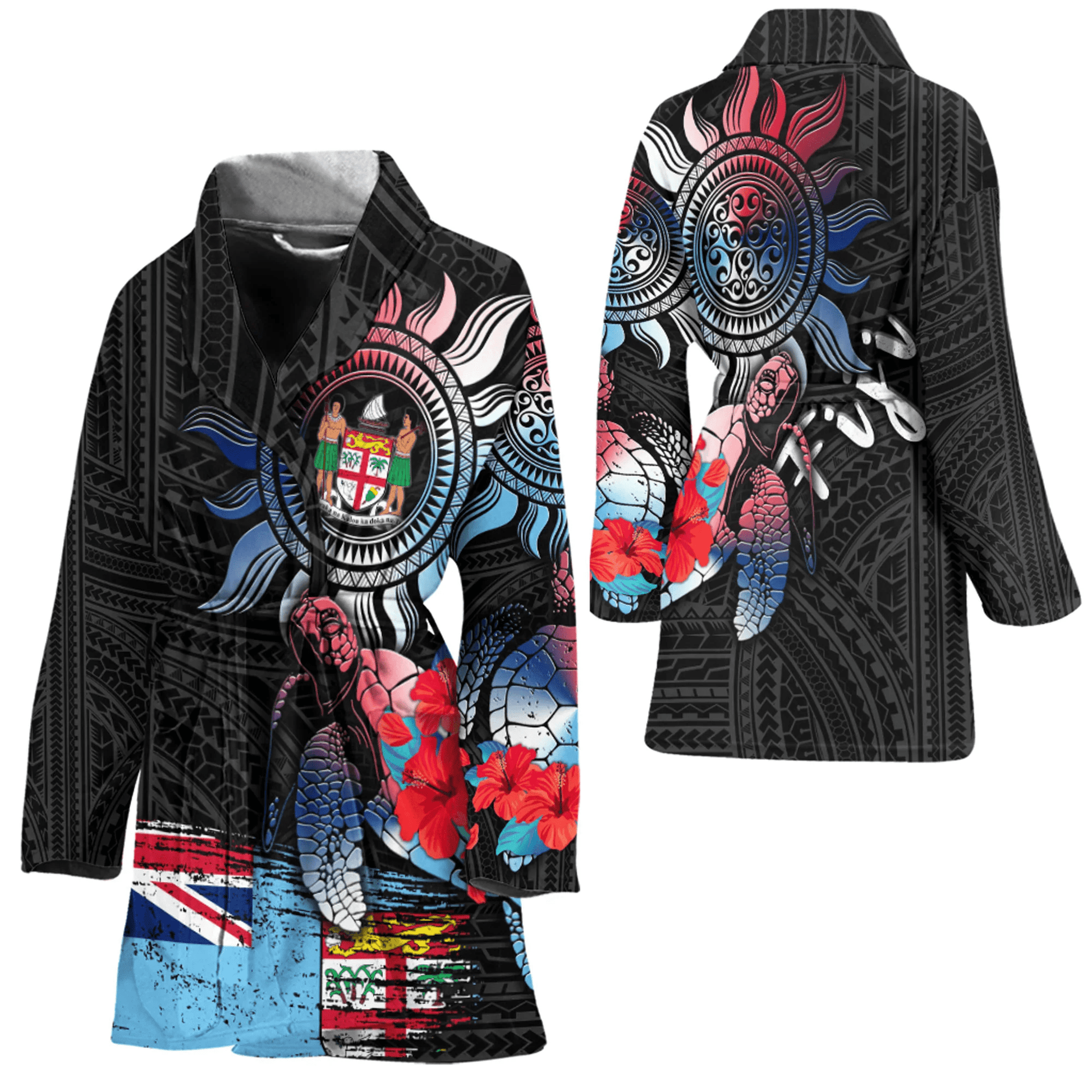 Haiti Special Grunge Flag Pullover Hoodie