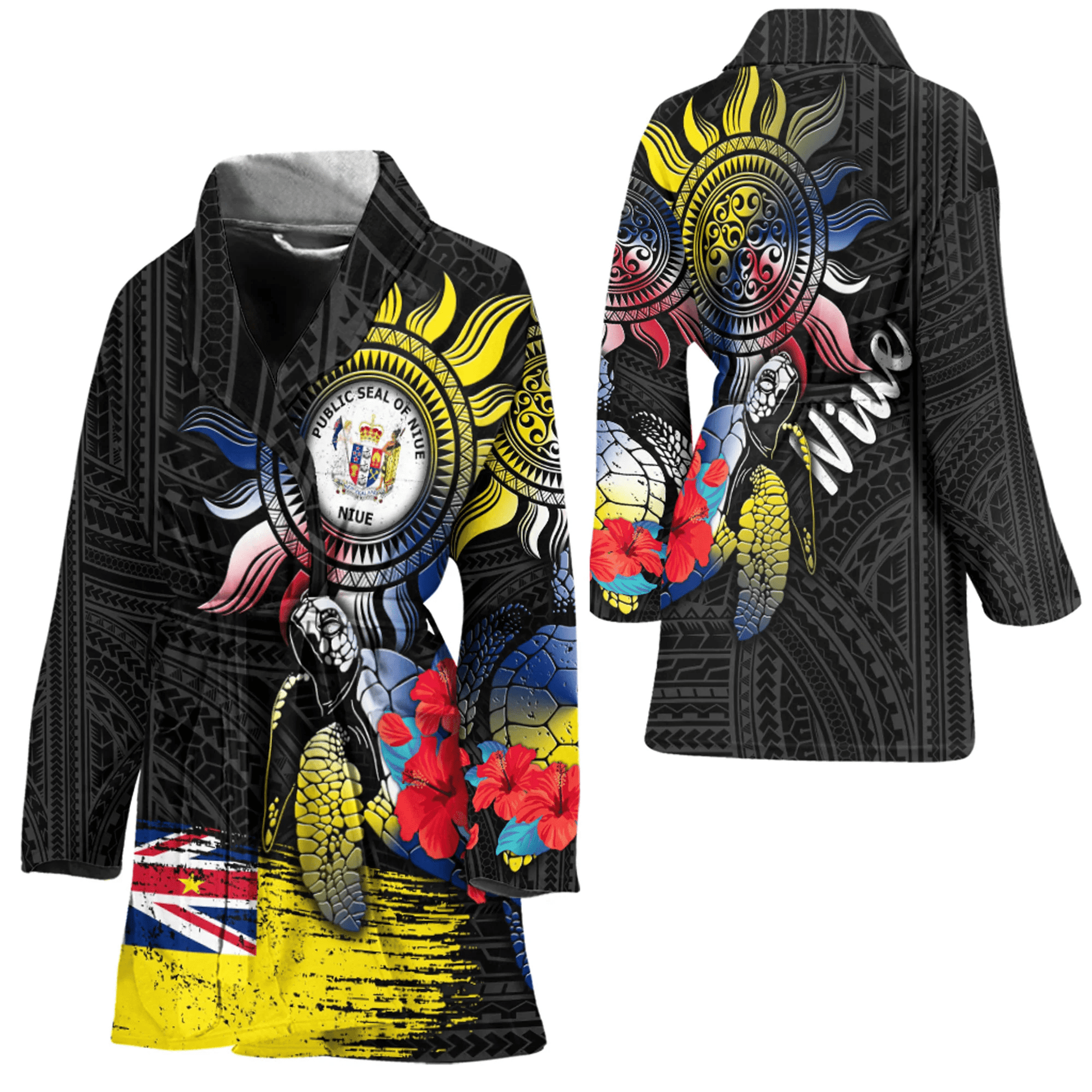 Haiti Special Grunge Flag Pullover Hoodie