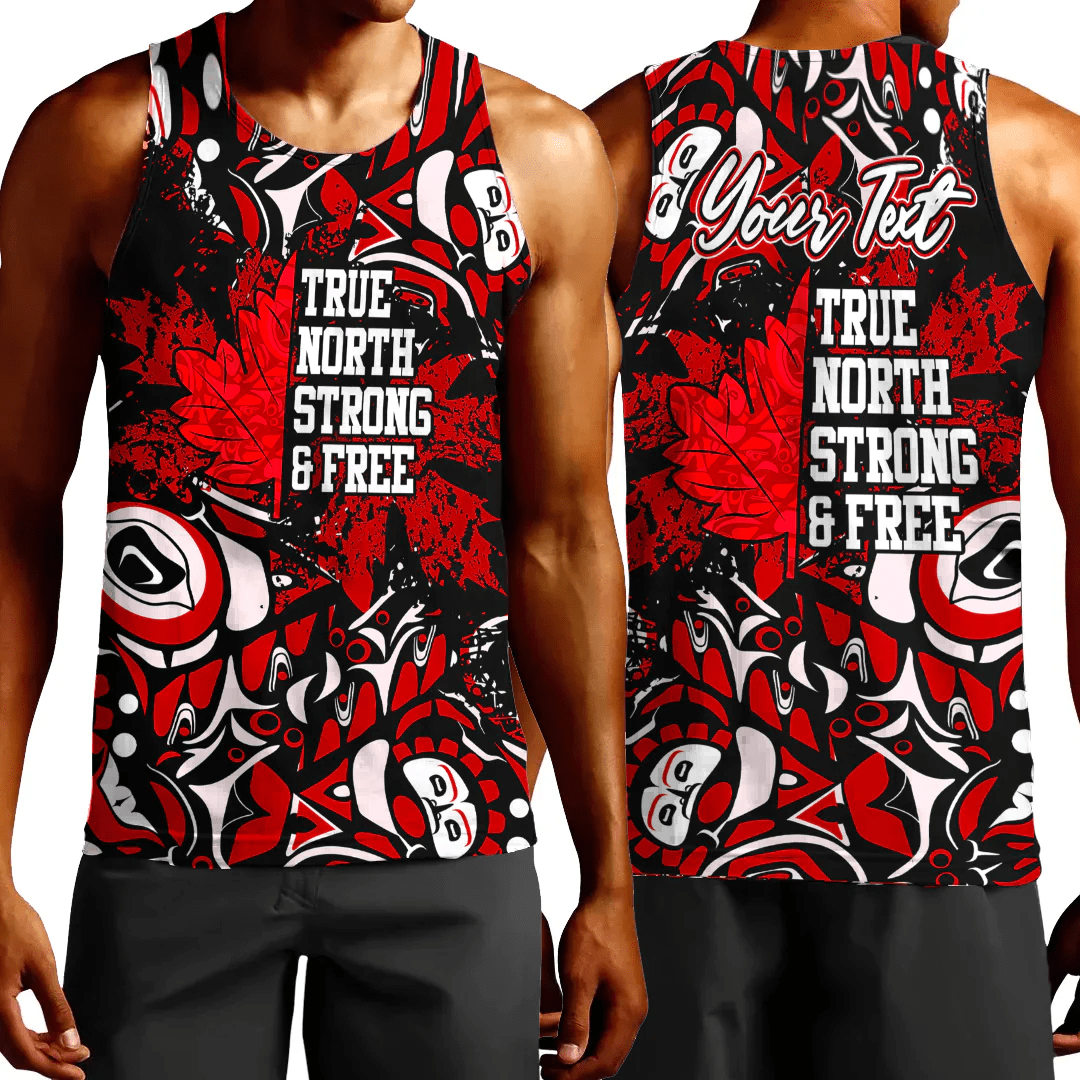 Clothing Canada Haida True North Strong And Free Tank Top