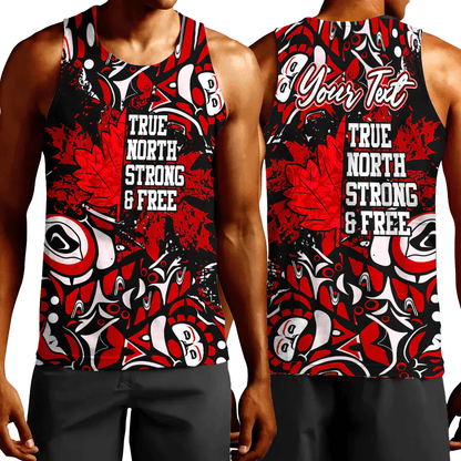 Clothing Canada Haida True North Strong And Free Tank Top