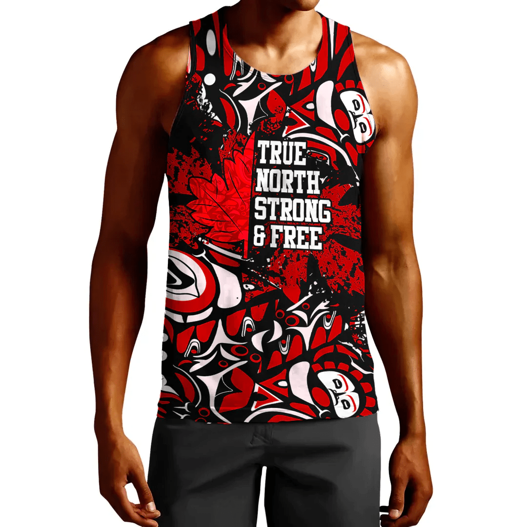 Clothing Canada Haida True North Strong And Free Tank Top