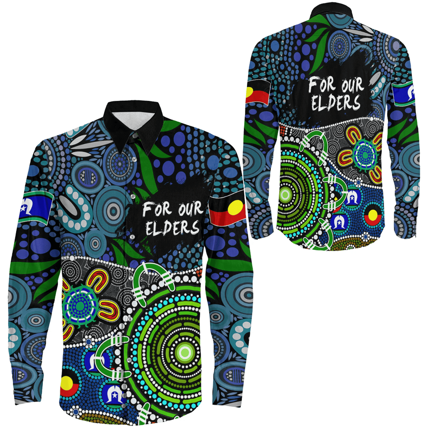 Clothing Generation Connection Naidoc Week 2023 Long Sleeve Button Shirt