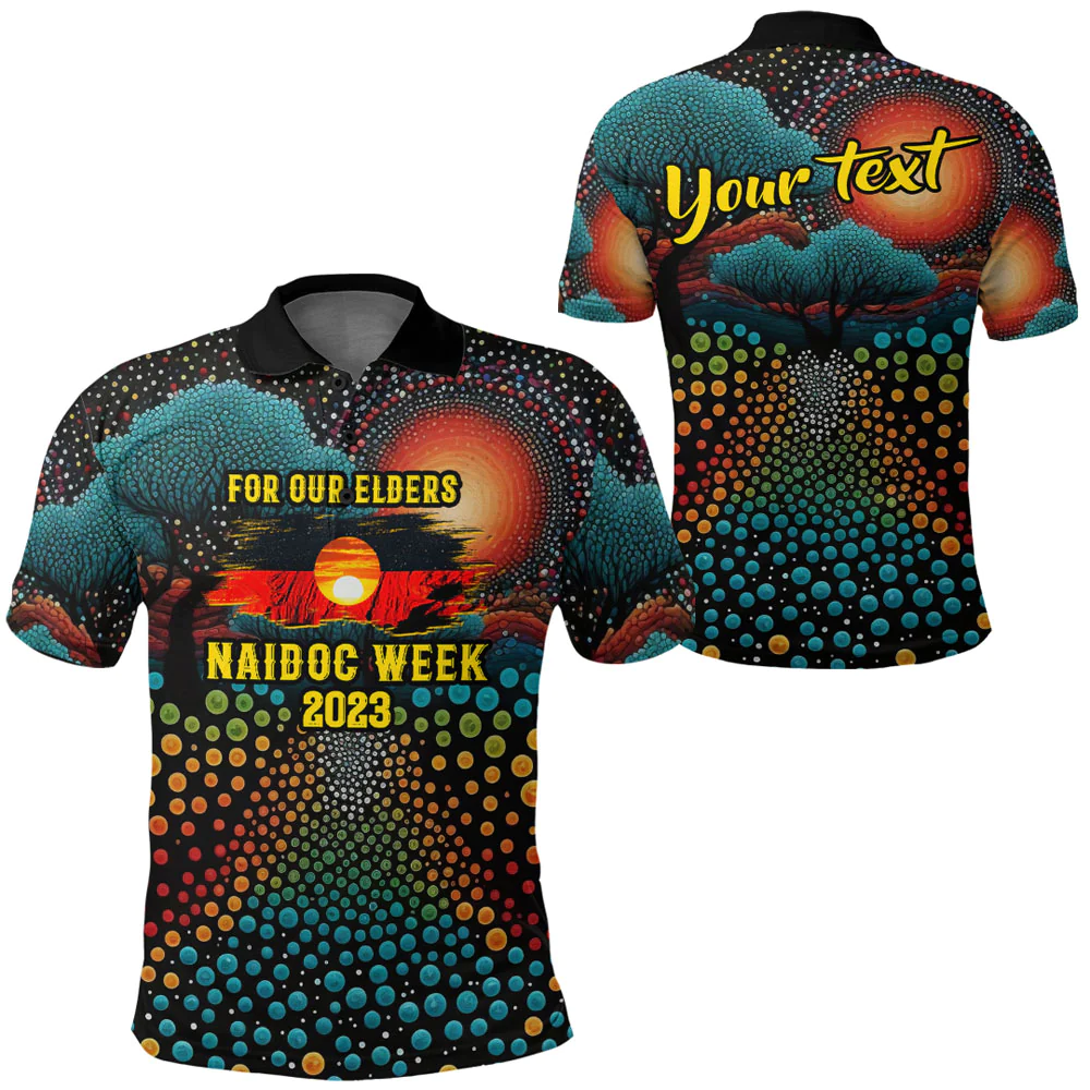 Clothing For Our Elders Naidoc Week 2023 Polo Shirts