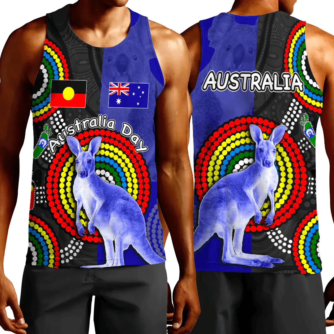 Clothing Australia Aboriginal and Naidoc Tank Top