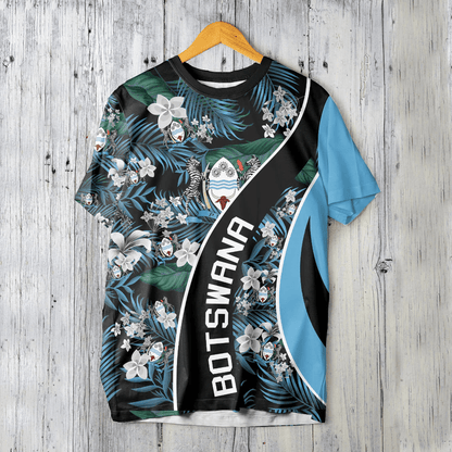 T Shirt Botswana T Shirt Vintage Tropical Summer Style