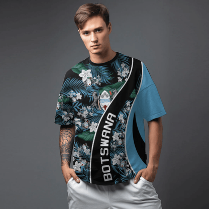 T Shirt Botswana T Shirt Vintage Tropical Summer Style