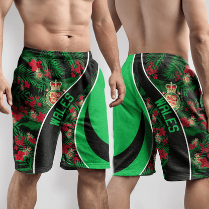 Shorts Wales Short Vintage Tropical Summer Style