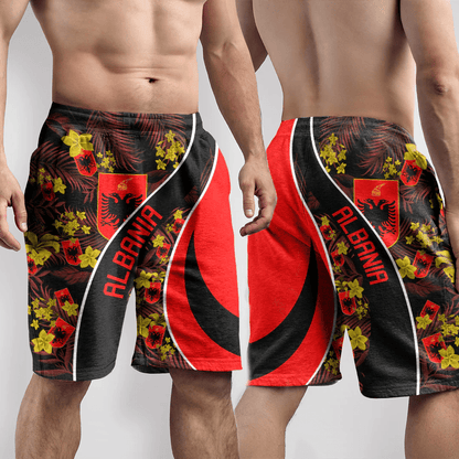 Shorts Albania Short Vintage Tropical Summer Style